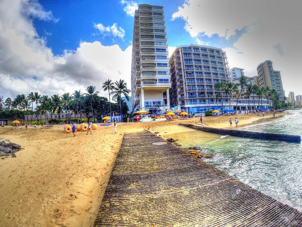 Waikiki Shore 515 Beachfront & Upgrade Apartment Honolulu Ngoại thất bức ảnh